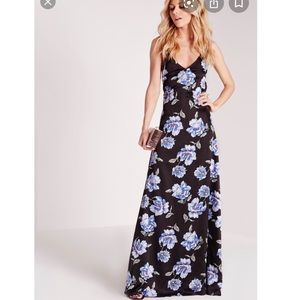 Floral maxi dress